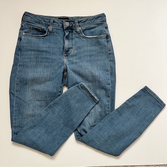 Banana Republic Curvy Mid Rise Skinny Jeans - Picture 2 of 16